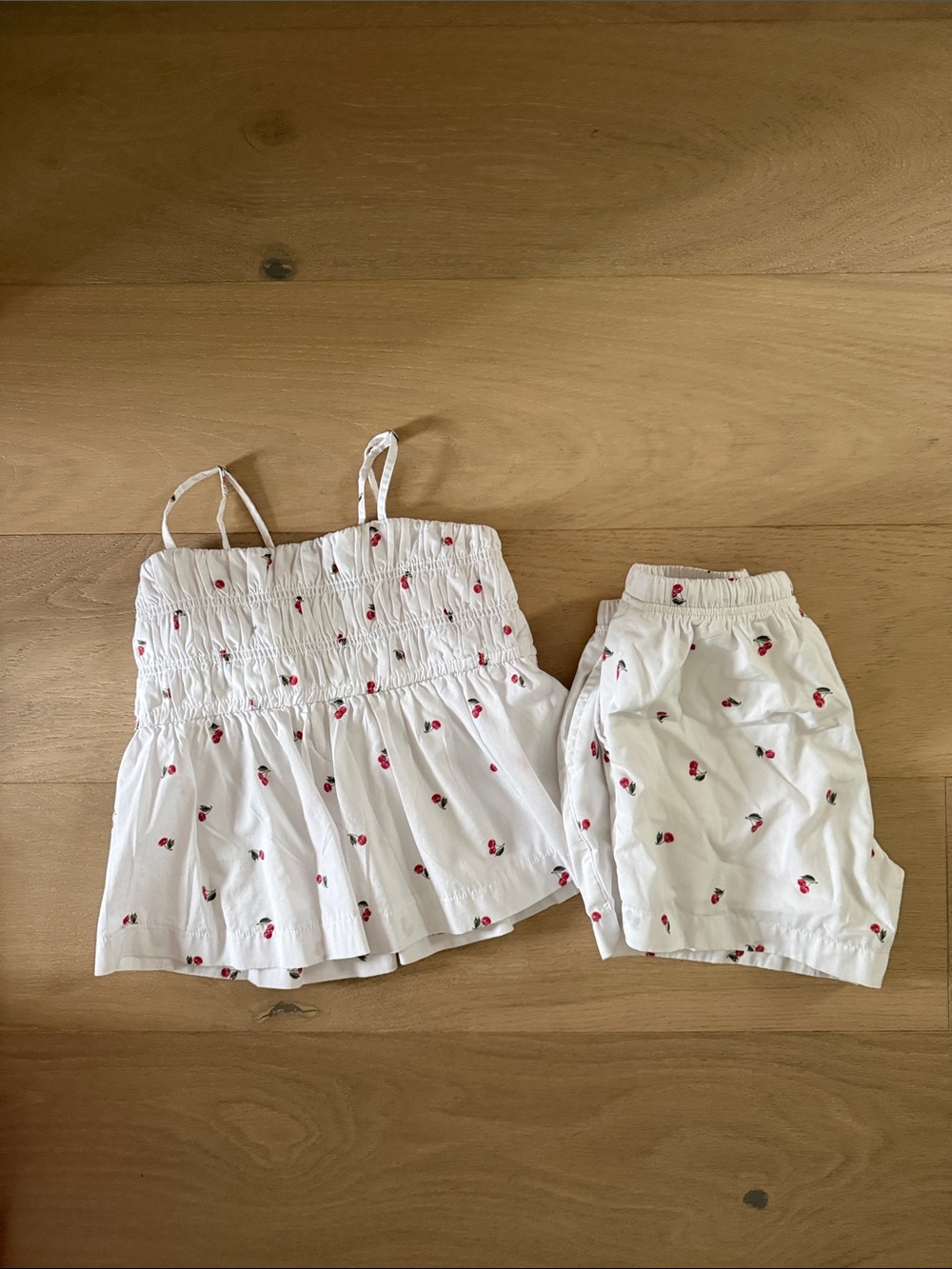 Girls Abercrombie poplin babydoll set
